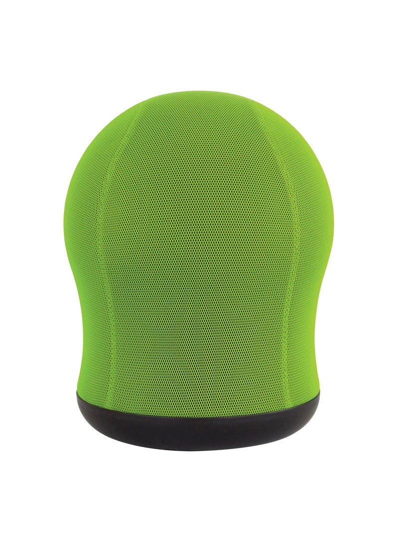 Safco Safco Zenergy Swivel Ball Chair AntiBurst Vinyl Exercise Ball Chair for Home Office  Classroom Ideal for K12 Supports Active Seating Green Mesh 