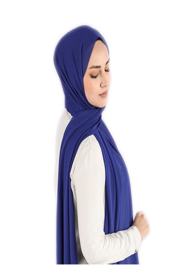 Fatah - Scarf Chiffon Crepe High-Quality - Soft Blue - From Fatah - Image 1