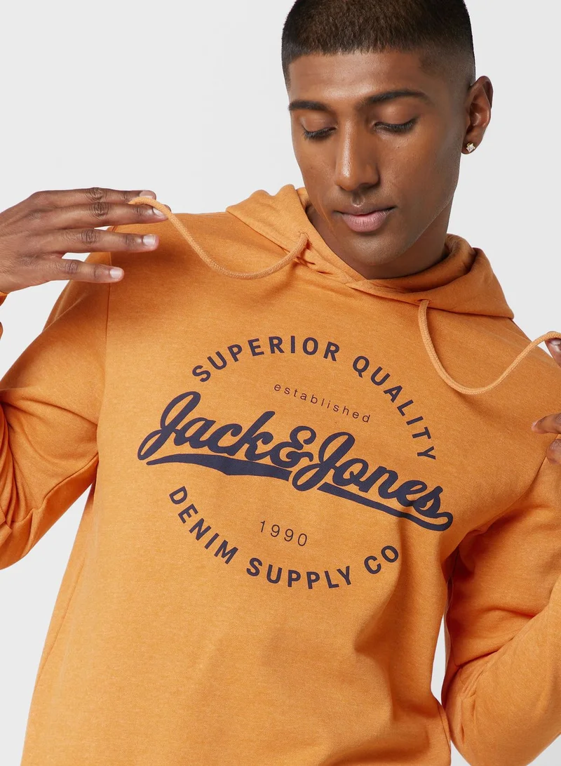 JACK & JONES Logo Hoodie
