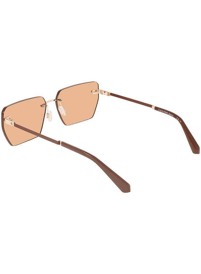 Calvin Klein Jeans 3 قطع تركيب براغي معدنية من كالفن كلاين جينز صن CKJ25207S 6215 (721) ذهبية/برتقالي - Image 2