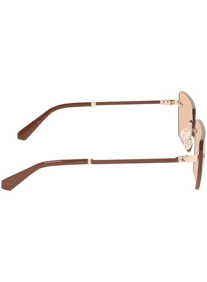 Calvin Klein Jeans 3 قطع تركيب براغي معدنية من كالفن كلاين جينز صن CKJ25207S 6215 (721) ذهبية/برتقالي - Image 5