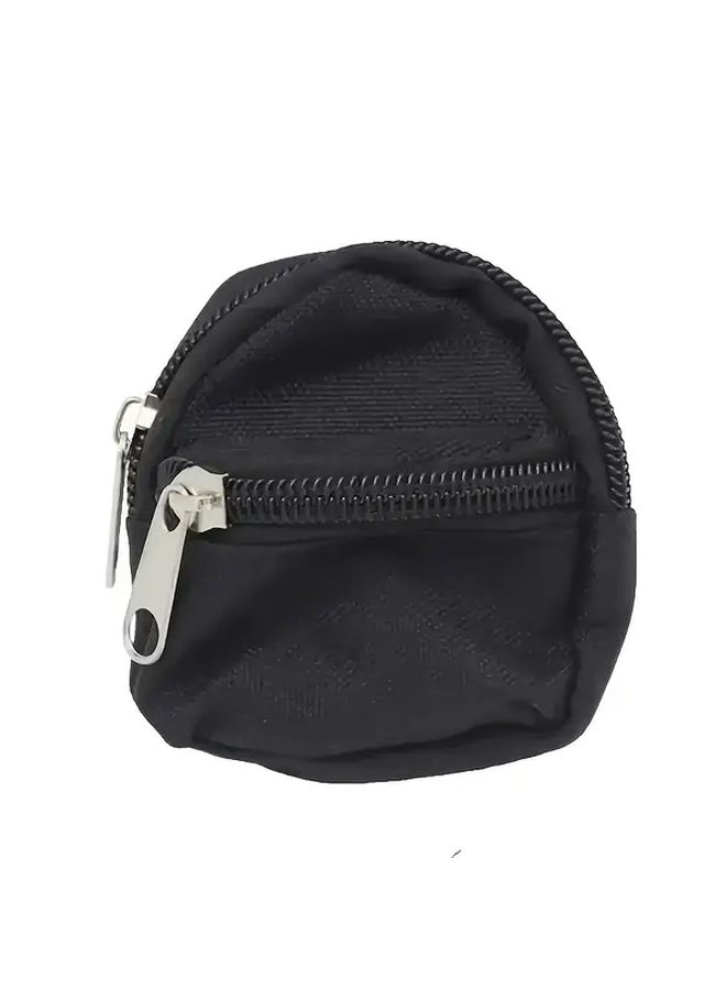 Assorted Color Mini Doll Backpacks Adjustable Straps Durable Fabric Multiple Compartments Zipper Closure Dollhouse Decor - Image 3