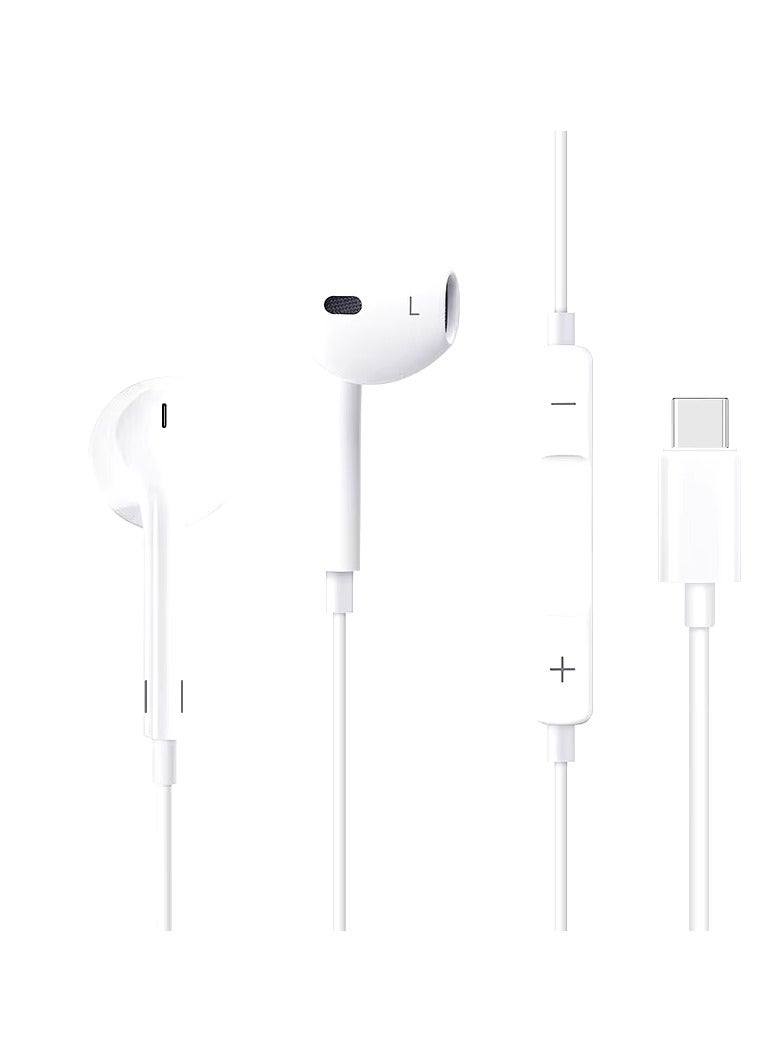 يزلر سماعات أذن بمنفذ Type-C - صوت غامر، صوت نقي، جهير عميق، تصميم مريح لراحة فائقة وثبات طوال اليوم - Image 1