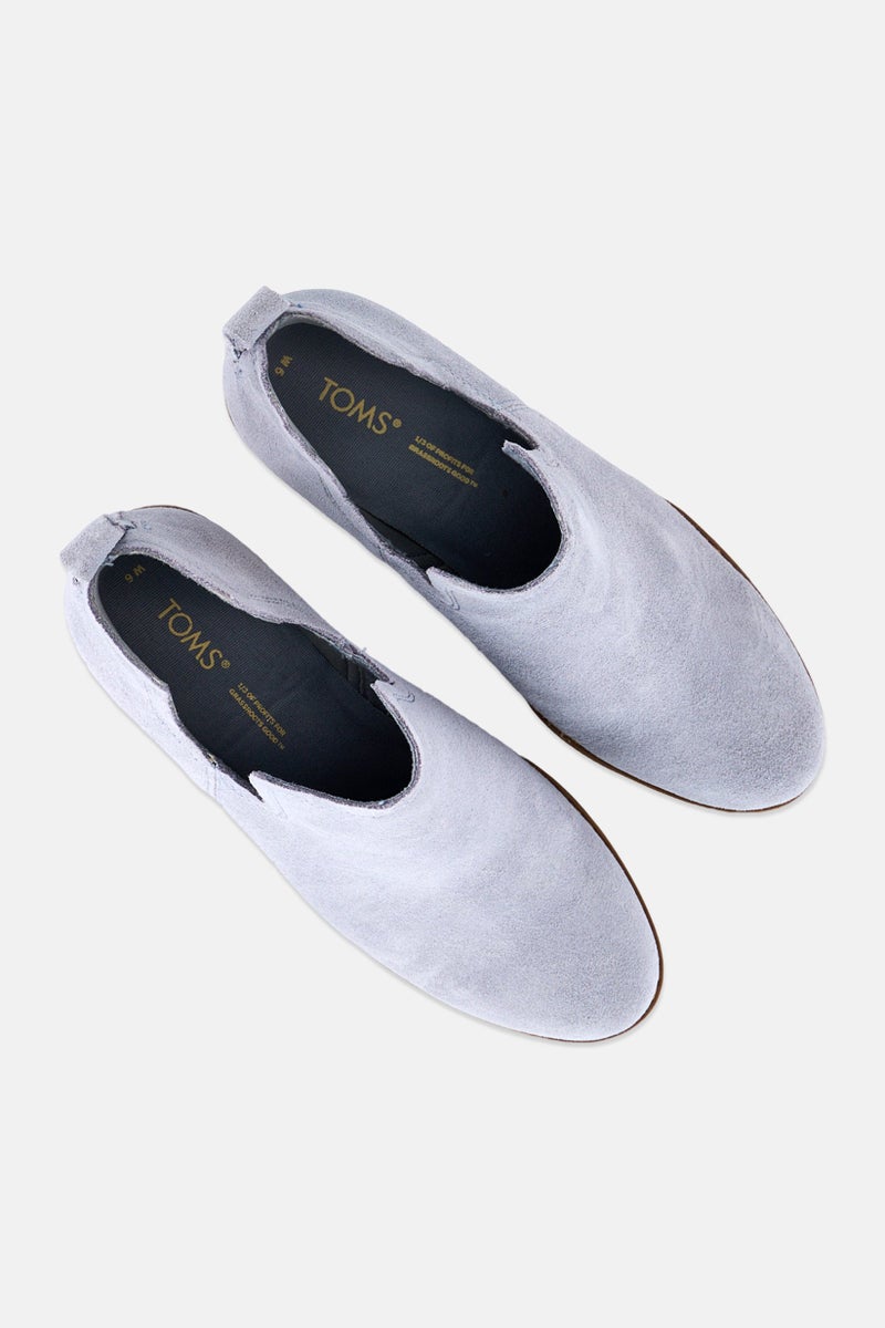 TOMS Women Kallie Slip On Ankle Boots, Stone Grey - Image 4