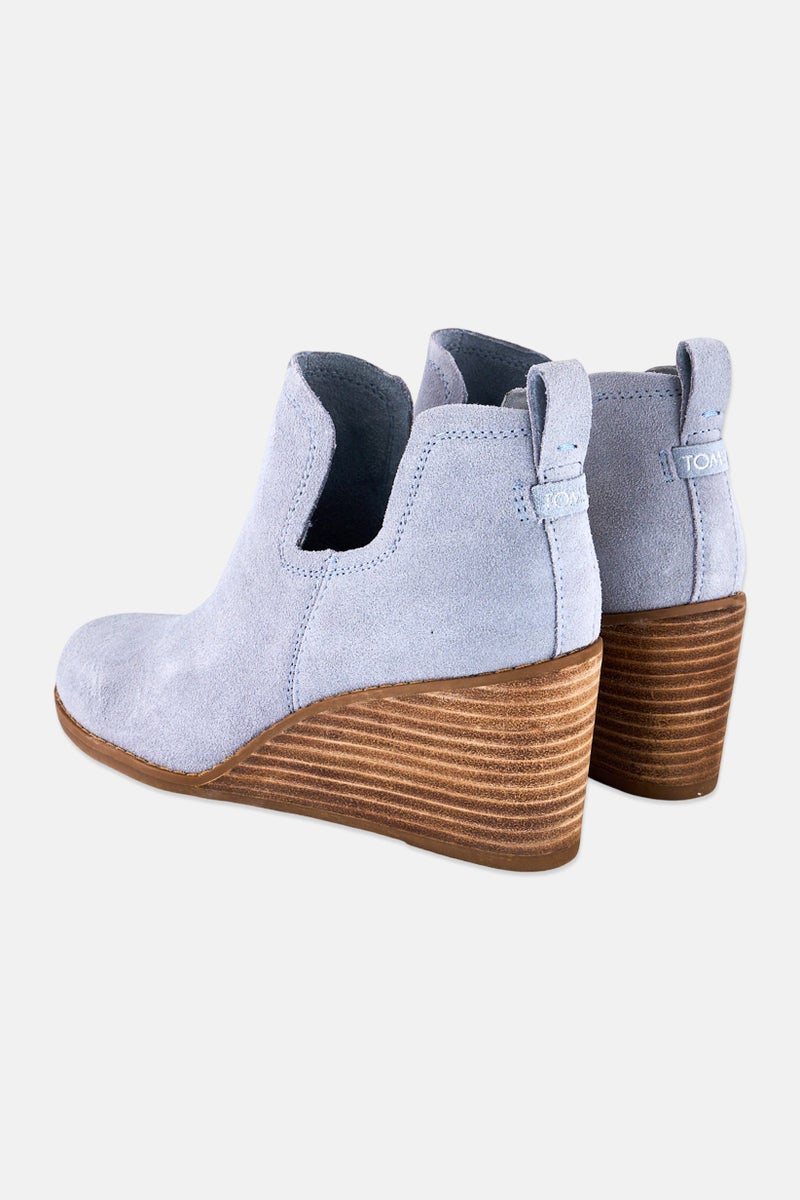 TOMS Women Kallie Slip On Ankle Boots, Stone Grey - Image 4