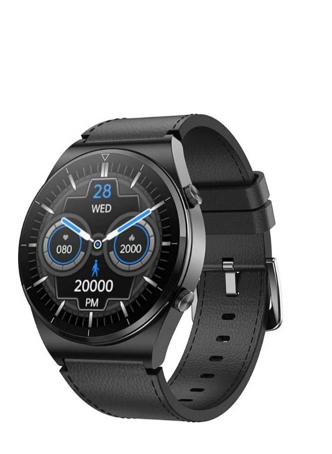 GRAB GT3 SMART WATCH WITH LEATHER BELT CALLING SUPPORT CUSTOMIZE WALLPAPER PLUS GIVE U GIFT A PLASTIC BELT - Image 3