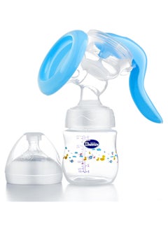 Bubbles Manual Breast Pump Light Blue, One Size  - Image 5