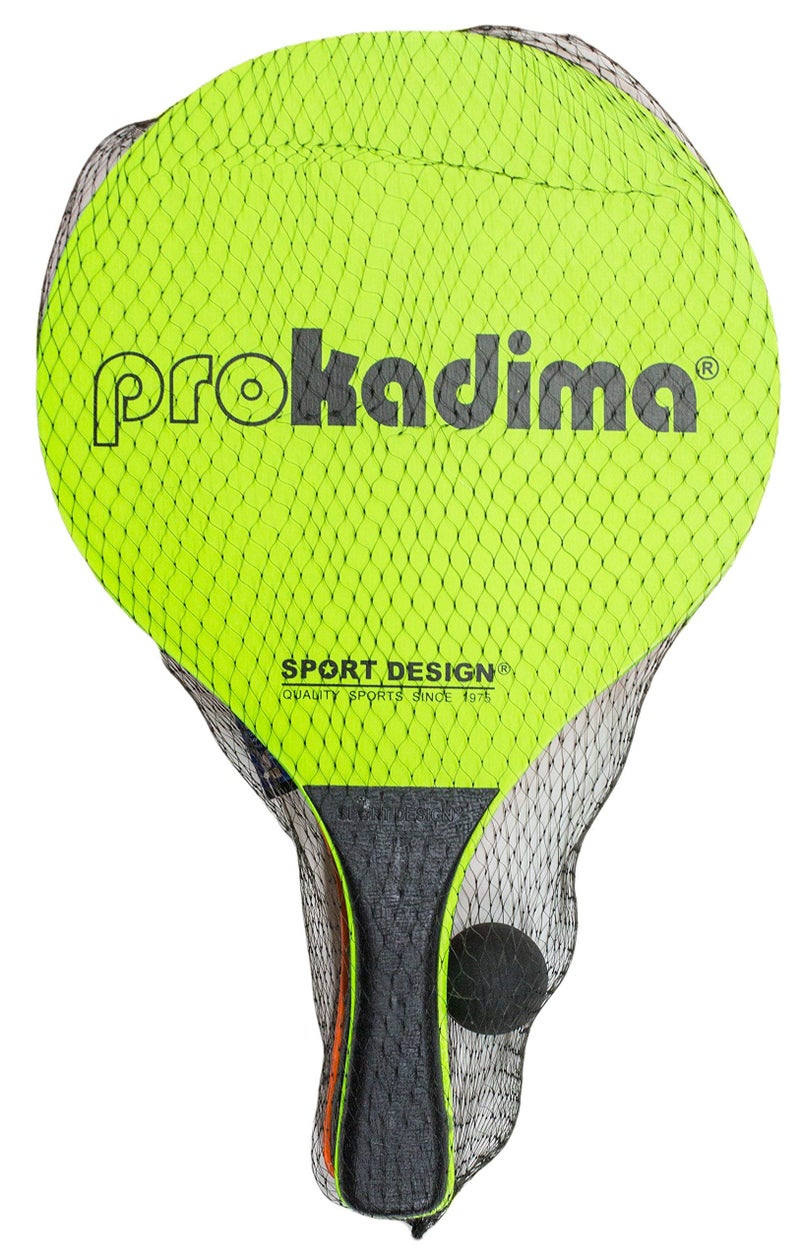 Pro Kadima مجموعة كرات المضرب الاحترافية من كاديما (ألوان متنوعة) (برتقالي نيون/أخضر) - Image 2