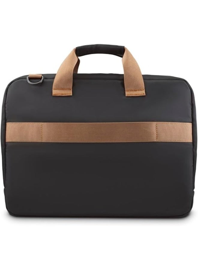 Hama Ultra Lightweight Laptop Bag for Laptops 13.3-14.1 Inches, Business Bag as Shoulder Bag or Carry Bag, Notebook Bag with Organiser Front Compartment and Inner Compartment, Water-Repellent, Black - Image 2