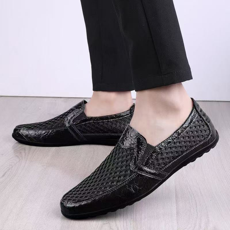 Men's Casual Loafers - Breathable Slip-On Shoes - Image 1