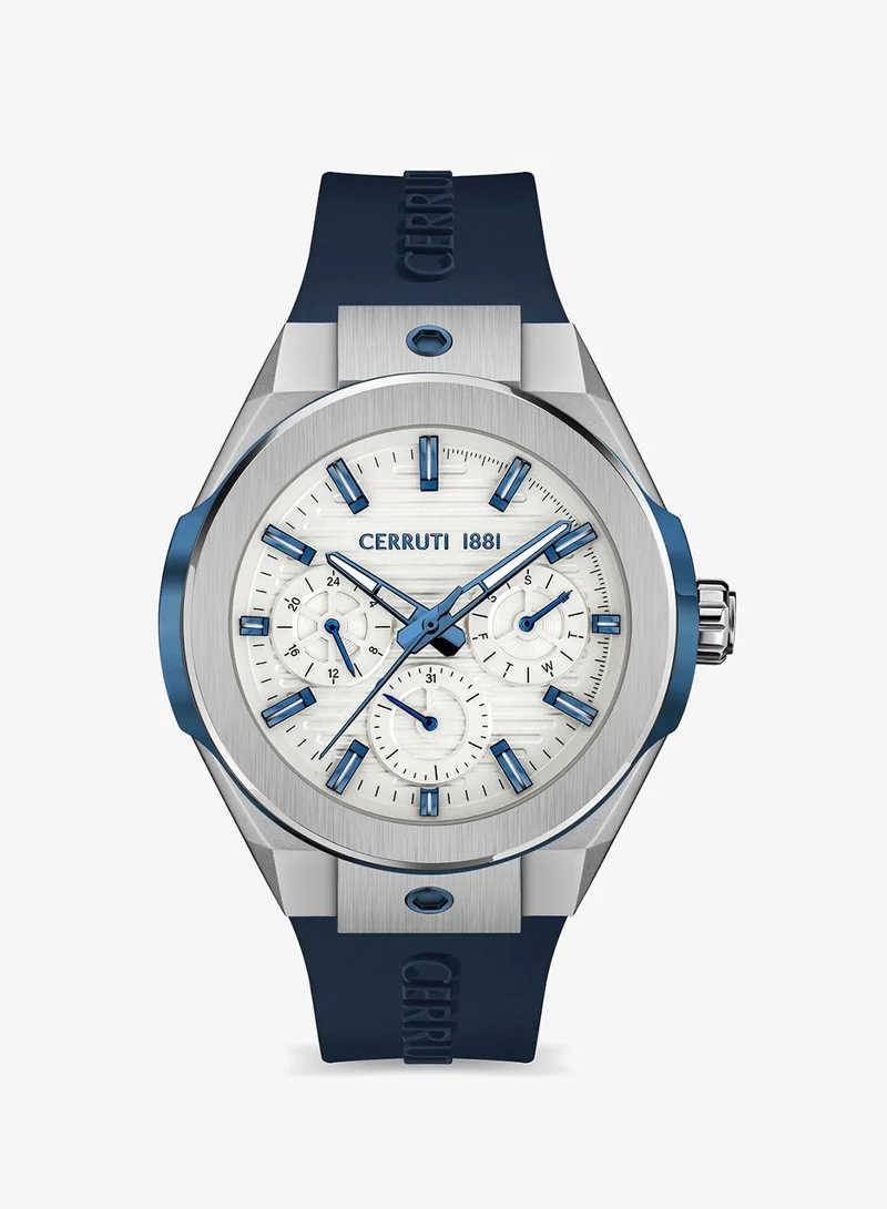 Watch for men with stainless steel bracelet