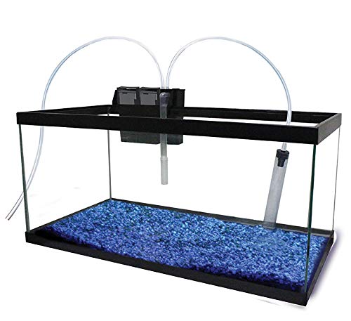 Danner Supreme EZ Clean External 55 Gallon Filter with Built-in Water Change Siphon, Gravel Cleaner, Dual Cartridges (for Fresh & Salt Water), Black - Danner Manufacturing, Inc. - #01105 - Image 4