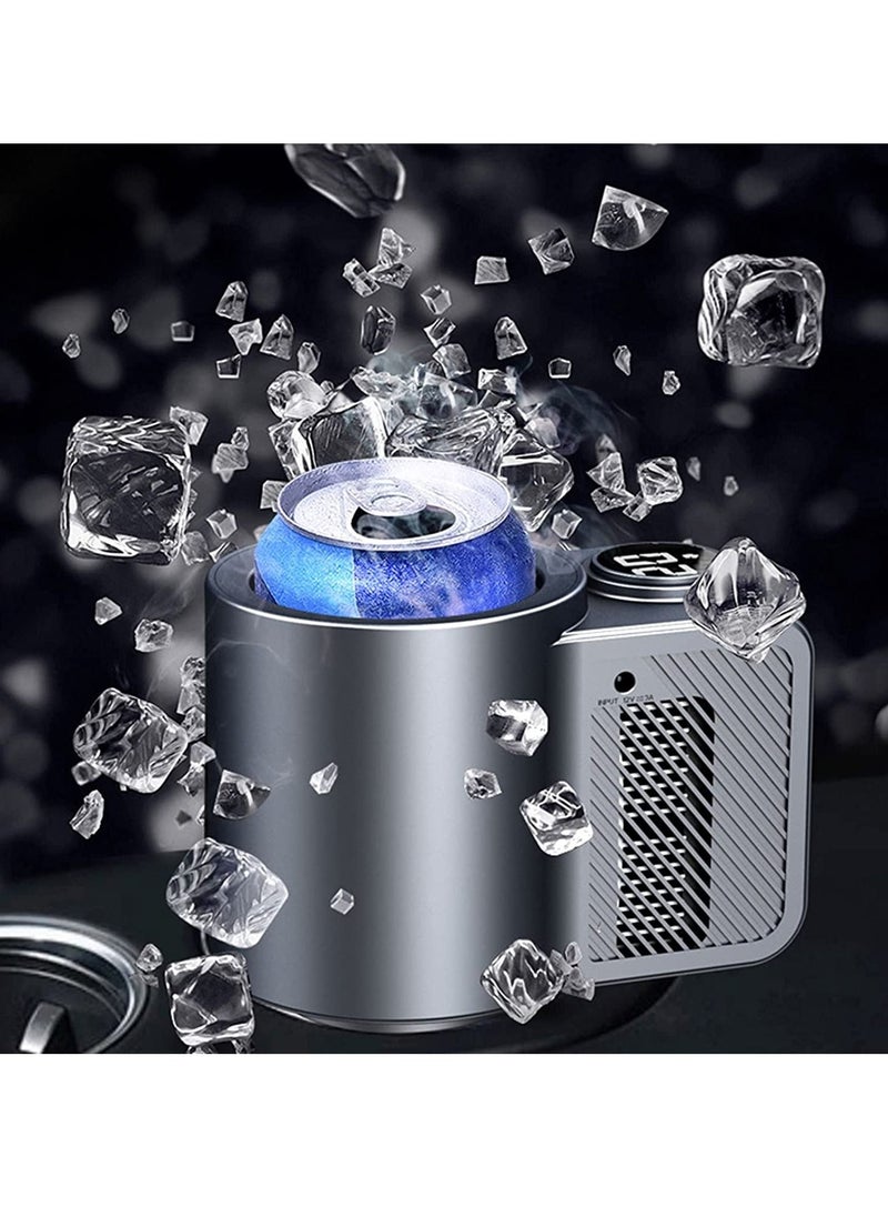Generic - Smart Car Cup Cooler and Warmer，Quick Cooling Cup, Mini Refrigerator,Small and Portable, Safe Temperature Control, Suitable for Car - Image 1