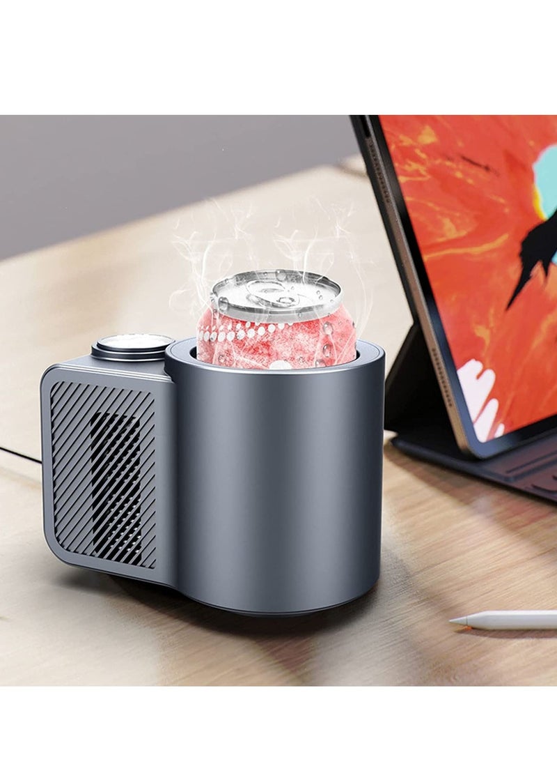Generic - Smart Car Cup Cooler and Warmer，Quick Cooling Cup, Mini Refrigerator,Small and Portable, Safe Temperature Control, Suitable for Car - Image 1