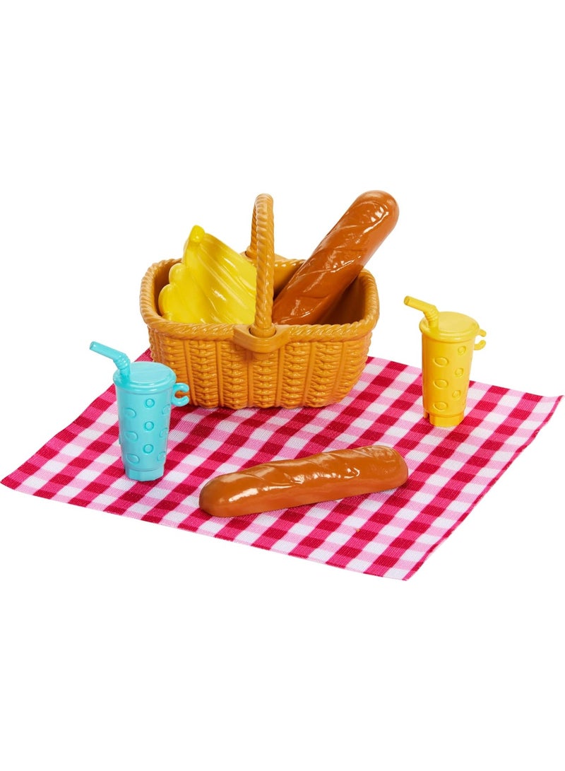 Barbie Family & Friends Picnic Themed Playset With Malibu And Chelsea - Image 4