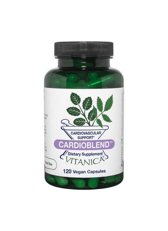 Vitanica Vitanica CardioBlend, Cardiovascular Support, Vegan, 120 Capsules  - Image 1