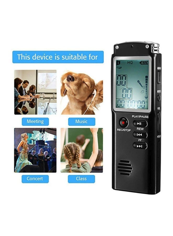 NIBEMINENT Mini Sound Audio Recorder XD5379502 Black - Image 5