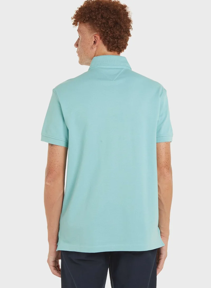 TOMMY HILFIGER 1985 Regular Fit Stretch Cotton Polo