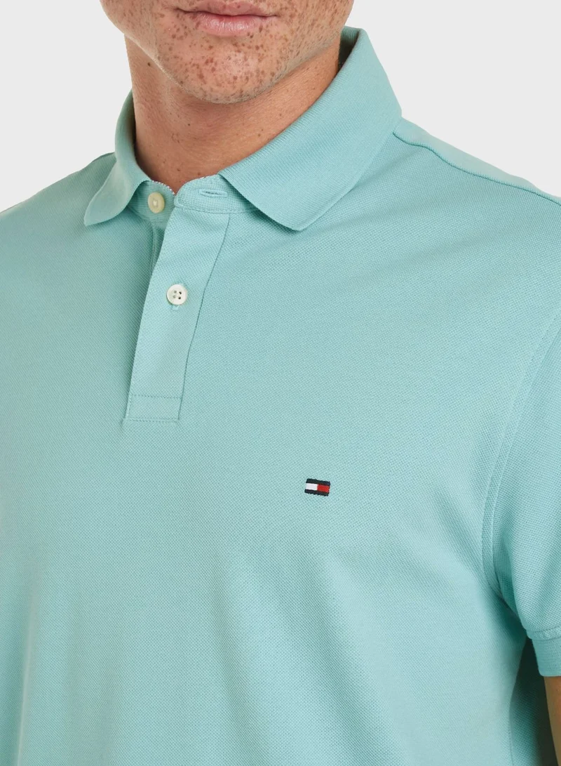 TOMMY HILFIGER 1985 Regular Fit Stretch Cotton Polo