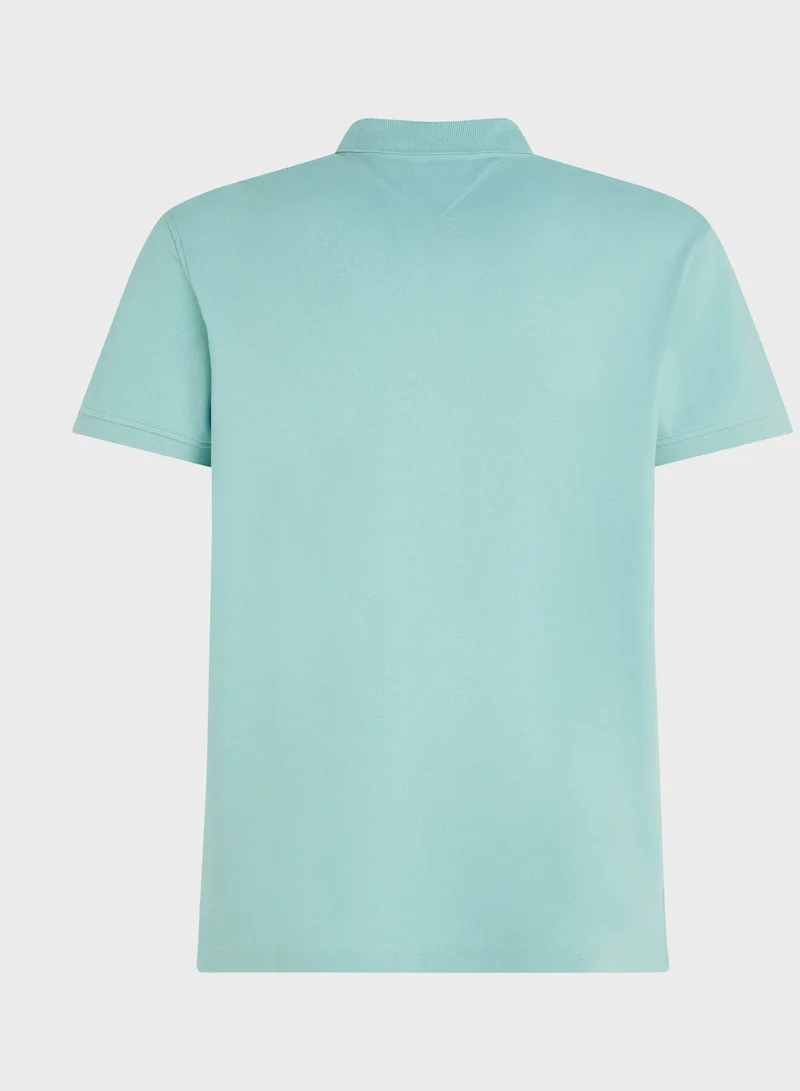 TOMMY HILFIGER 1985 Regular Fit Stretch Cotton Polo