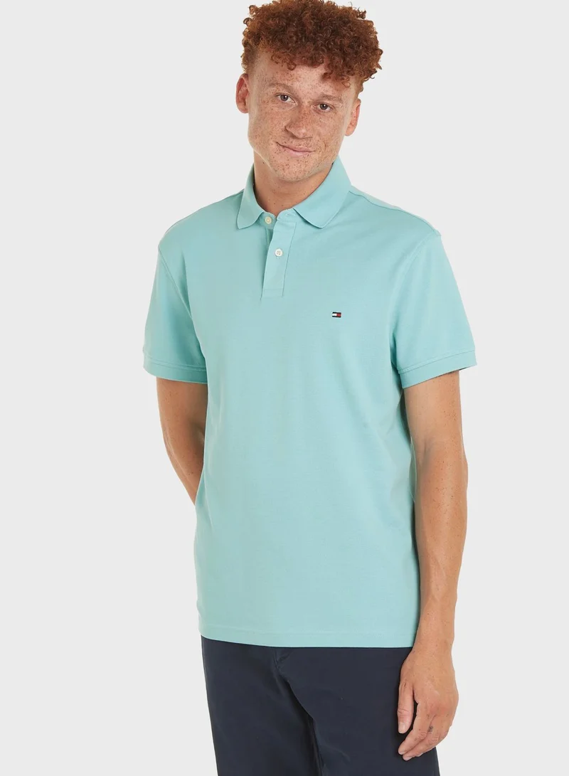 TOMMY HILFIGER 1985 Regular Fit Stretch Cotton Polo