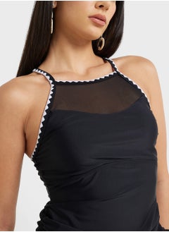 ELLA Cross Back Swim Top & Bottom Bikini Set  - Image 3