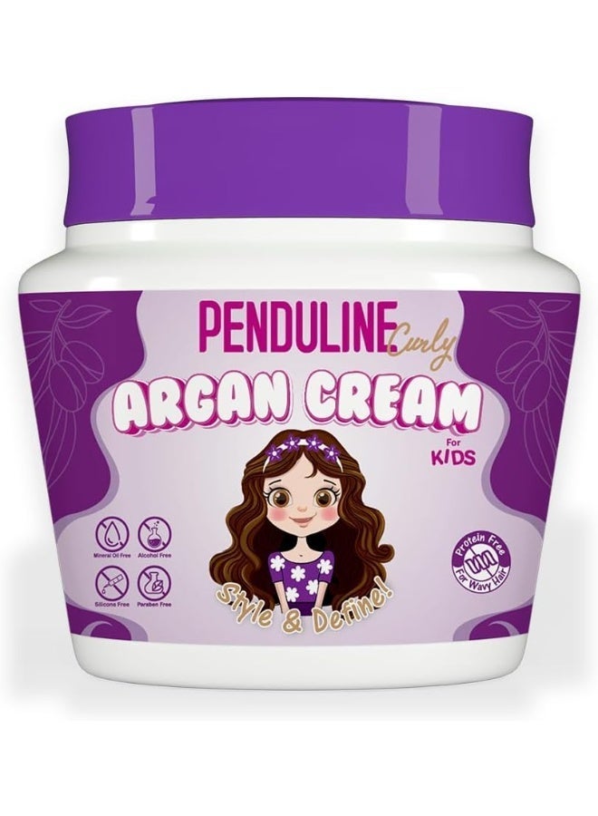 بيندولين كريم شعر للأطفال | زيت الأرغان وزيت المشمش | شعر مموج | ١٥٠ مل - Image 1