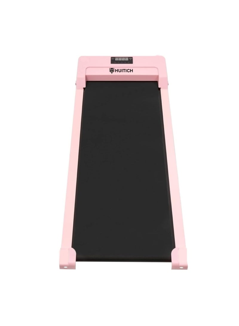 Huitich Pink Walking Treadmill for Fitness and Exercise  - Image 5