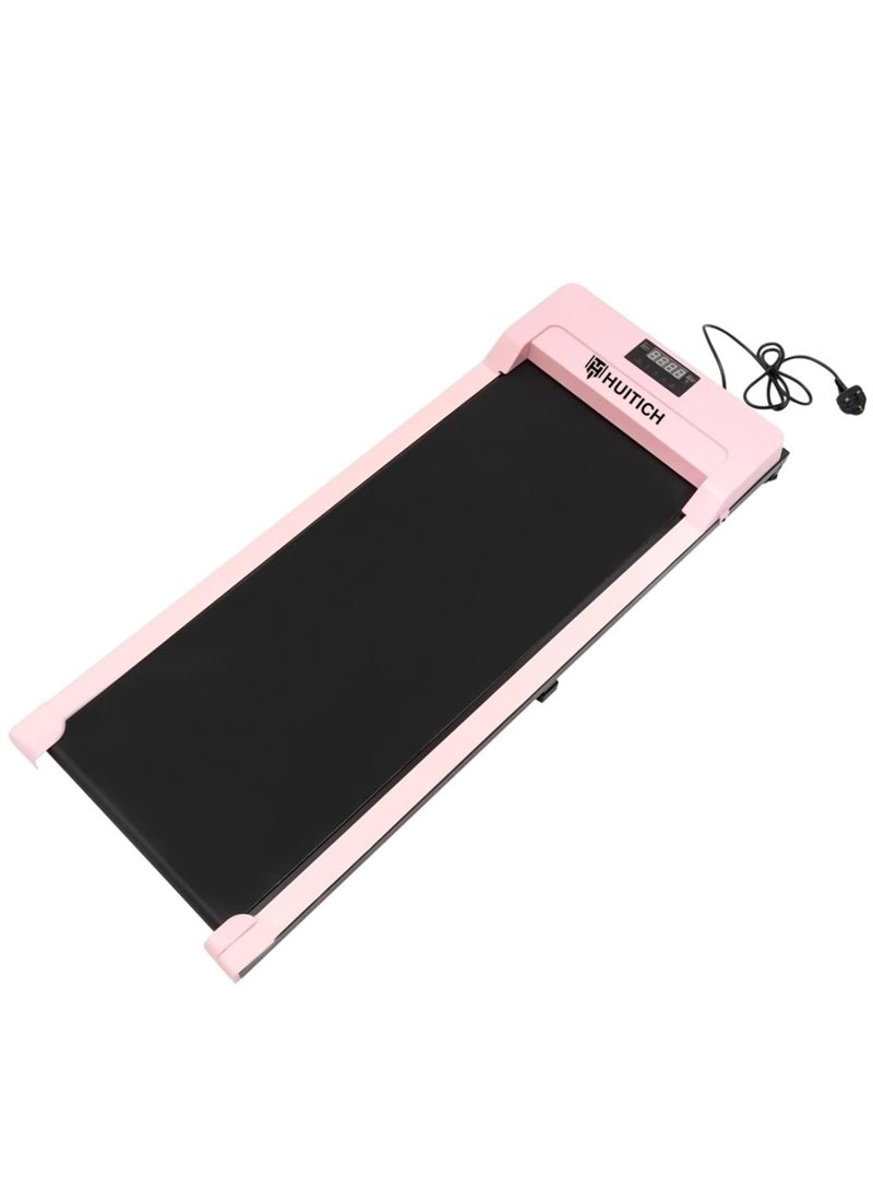 Huitich Pink Walking Treadmill for Fitness and Exercise  - Image 2