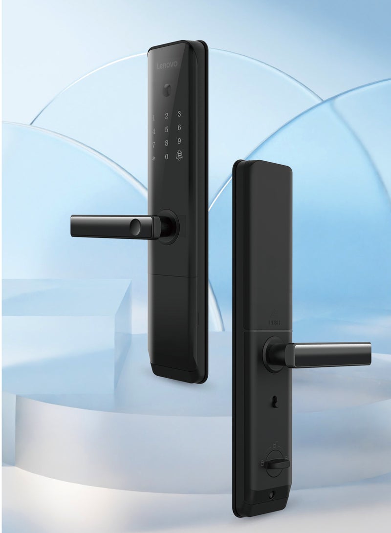 Lenovo E3 Pro Keyless Smart Door Lock – Multi-Access (Fingerprint, App, PIN, Card, Key) - Image 2