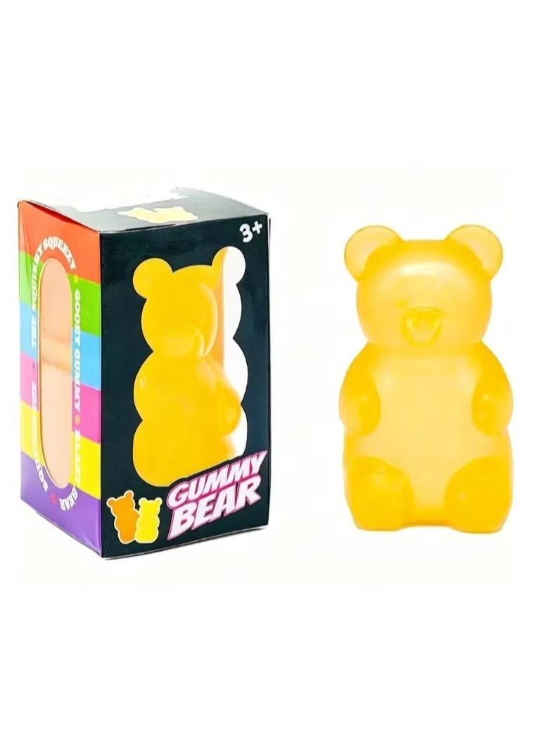 TOP ONE Squishy Gummy Bear Sensory Fidget Toy Squeeze - Image 1