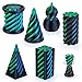 3Dgenius 6 Pack Spiral Cone Fidget Toys 3D Printed Spiral Fidget Toys Impossible Cone 3D Printed Fidgets Impossible Pyramid Passthrough 3D Printed Toys for Adults Kids for Anxiety Relaxing Pack4 - Image 2