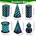 3Dgenius 6 Pack Spiral Cone Fidget Toys 3D Printed Spiral Fidget Toys Impossible Cone 3D Printed Fidgets Impossible Pyramid Passthrough 3D Printed Toys for Adults Kids for Anxiety Relaxing Pack4 - Image 4