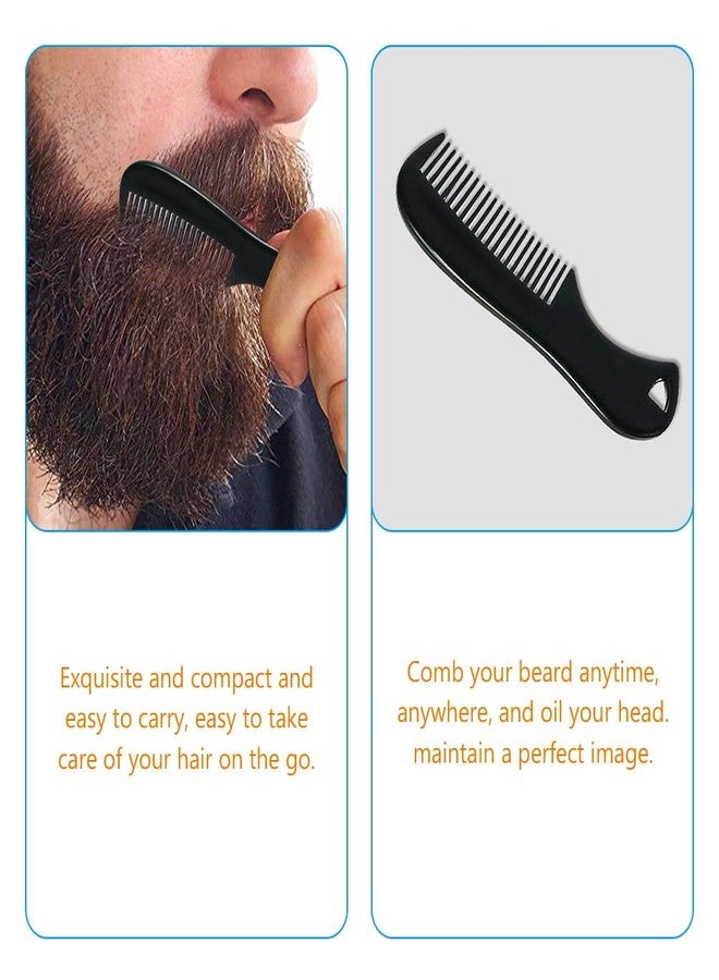FOMIYES 10pcs Mini Beard Comb Hair Comb for Men Beard s for Men Mini Mens Mustache Hairdressing Mens s for Hair Pocket Sized Plastic - Image 2