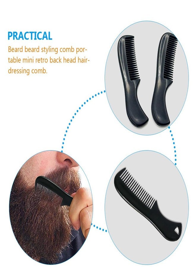 FOMIYES 10pcs Mini Beard Comb Hair Comb for Men Beard s for Men Mini Mens Mustache Hairdressing Mens s for Hair Pocket Sized Plastic - Image 3
