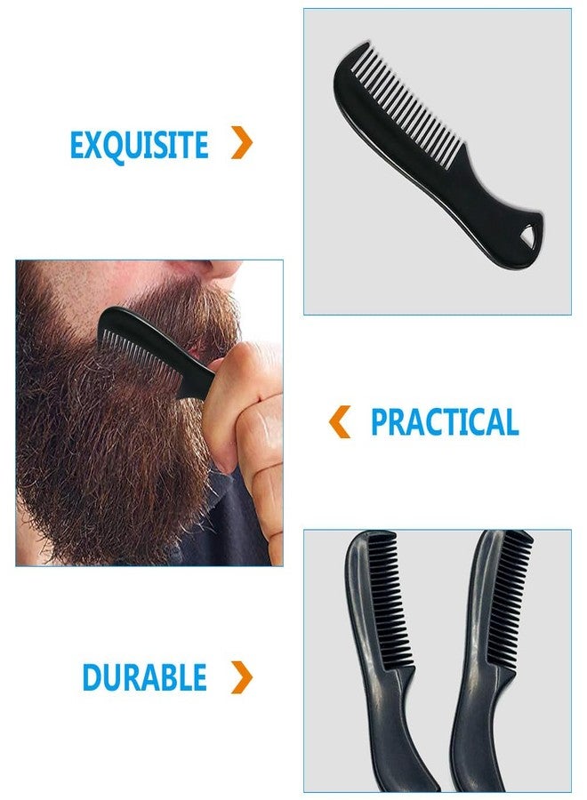 FOMIYES 10pcs Mini Beard Comb Hair Comb for Men Beard s for Men Mini Mens Mustache Hairdressing Mens s for Hair Pocket Sized Plastic - Image 4