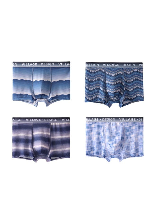 KUYING New Comfortable Skin friendly Breathable Underwear Set of 4 
