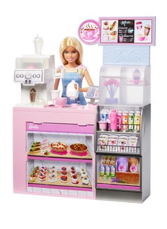 Barbie Barbie Blonde Barista Doll Playset with Over 12 Accessories  - Image 3