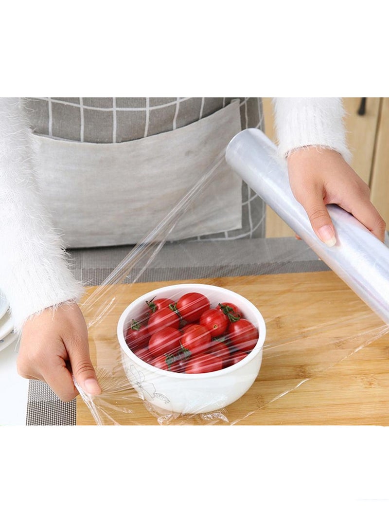 CATANES Food Storage Set – 1 Roll PE Cling Film and 3 Rolls Freezer Bags - Image 4