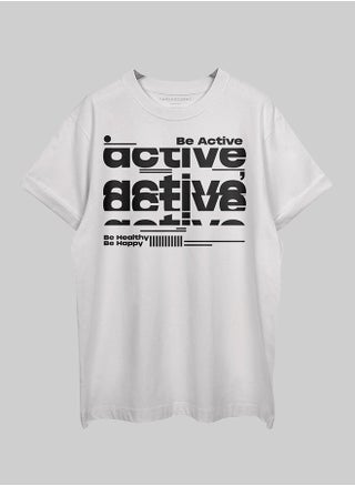 THREADCURRY Be Active Oversized Drop Shoulder Cotton Loose Printed T-Shirt for Men - pzsku/Z76C39459356E1DA04AC4Z/45/_/1717244242/6383115c-c3b0-4ba5-86b0-7b72a6073478