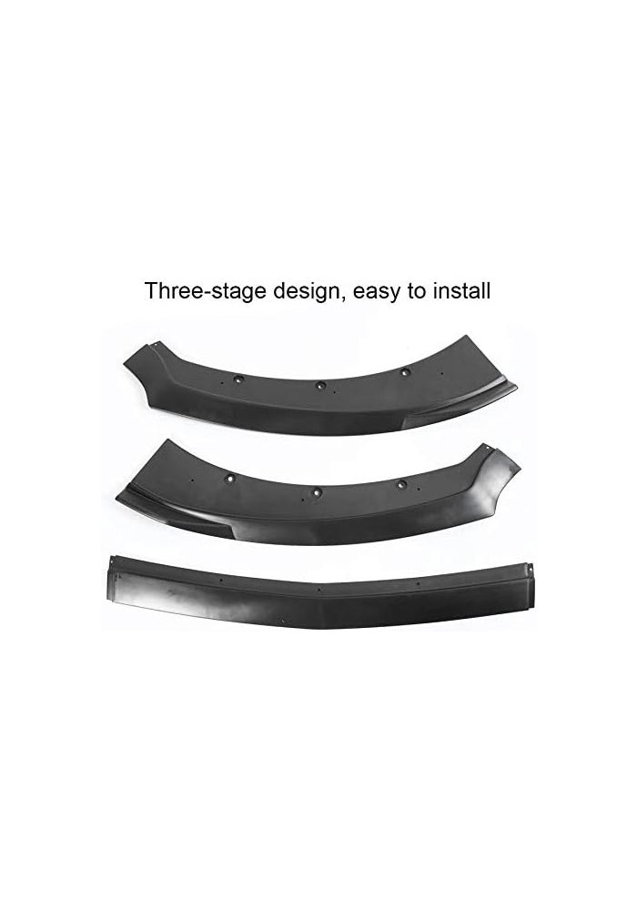 DEMULAX ABS Front Bumper Lip Spoiler for Ford Mustang - Image 5