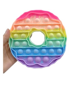 Y&D Unzip the Toy,Lollipop Donut Decompression Bubble Toy, Silicone Sensory Squeeze Bubbles Toy Stress Relief Anti Anxiety Autism ADHD Special Gift for Kids, Brain Game (2 PCS)  - Image 2