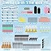 EOBOH 48 Pack Snowman Kit Christmas Crafts DIY Toys Kit Build a Snowman Craft Winter Decorations Indoor Creative Air Dry Clay Modeling Crafts Christmas Activities School Family Party Supplies - Image 4