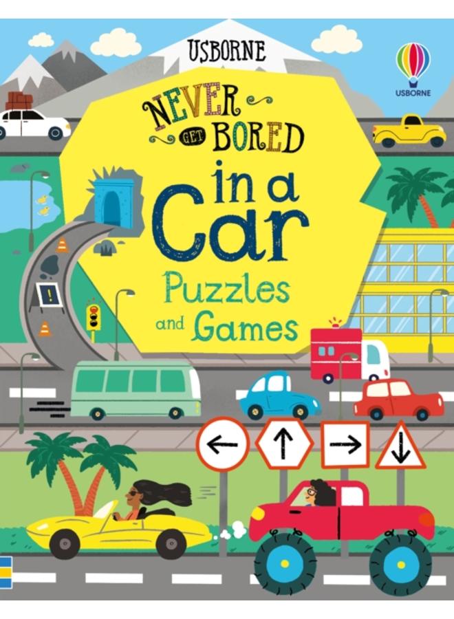 Never Get Bored in a Car Puzzles & Games 
