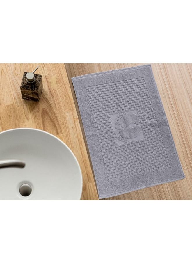 Bath mat set, 2 pieces, gray, 100% cotton - pzsku/Z76C3DED27A185949C364Z/45/_/1669488319/b77725f4-e6a0-43f3-bcdd-64485ce55a95