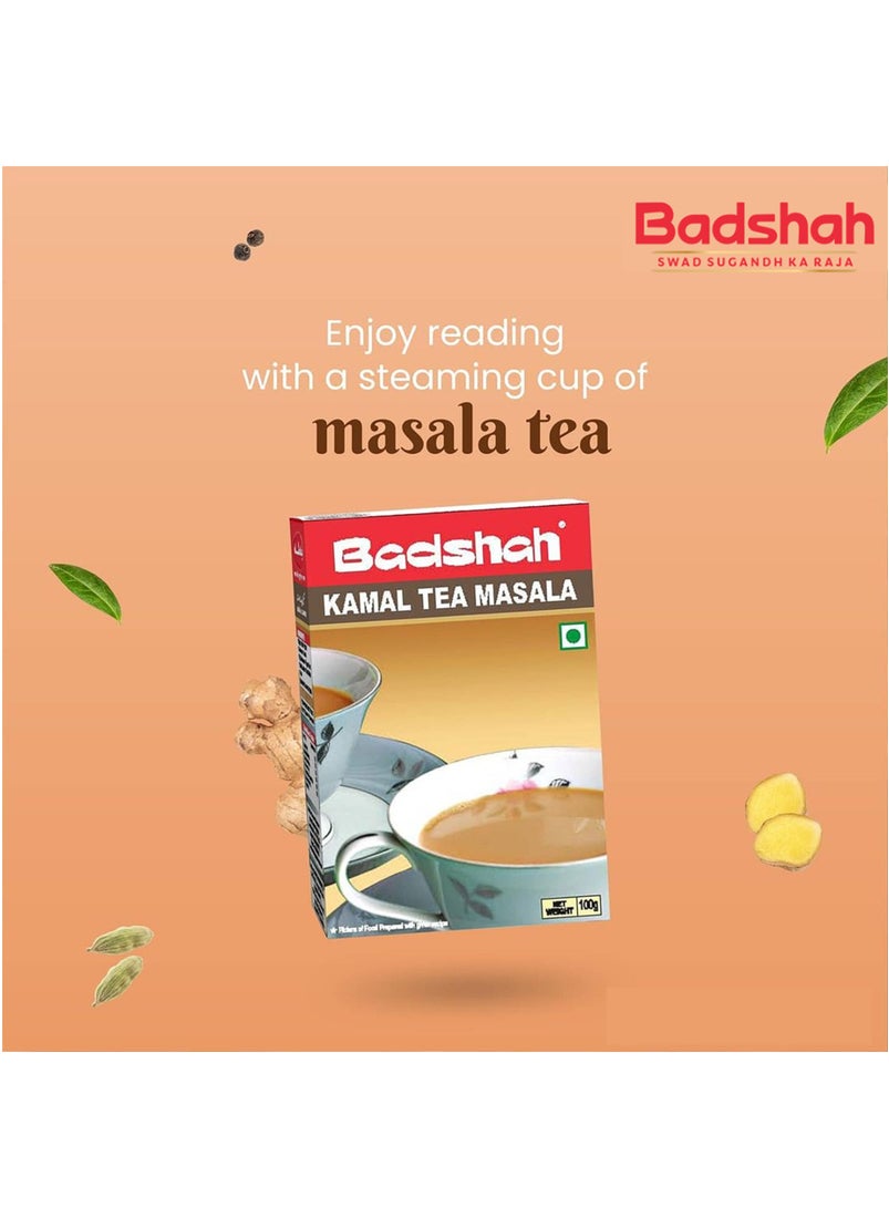 Badshah Kamal Aromatic Tea Masala 100g  - Image 4
