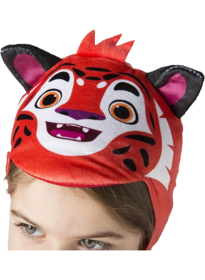 Ciao زي ليو وتيج ليو للأطفال من 3-4 سنوات | بدلة شخصية كرتونية للأطفال مع قبعة | زي حيوانات للأطفال من سلسلة ليو وتيج - Image 4