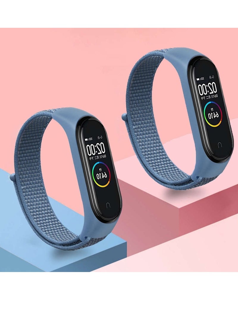 Bracelet for Xiaomi Mi Band 7/Mi Band 6/Mi Band 5, Nylon Watch Strap, Adjustable Sports Replacement Strap, Compatible with Xiaomi Mi Band 6/Mi Band 5/Mi Band 7/Amazfit Band 5 - Image 2
