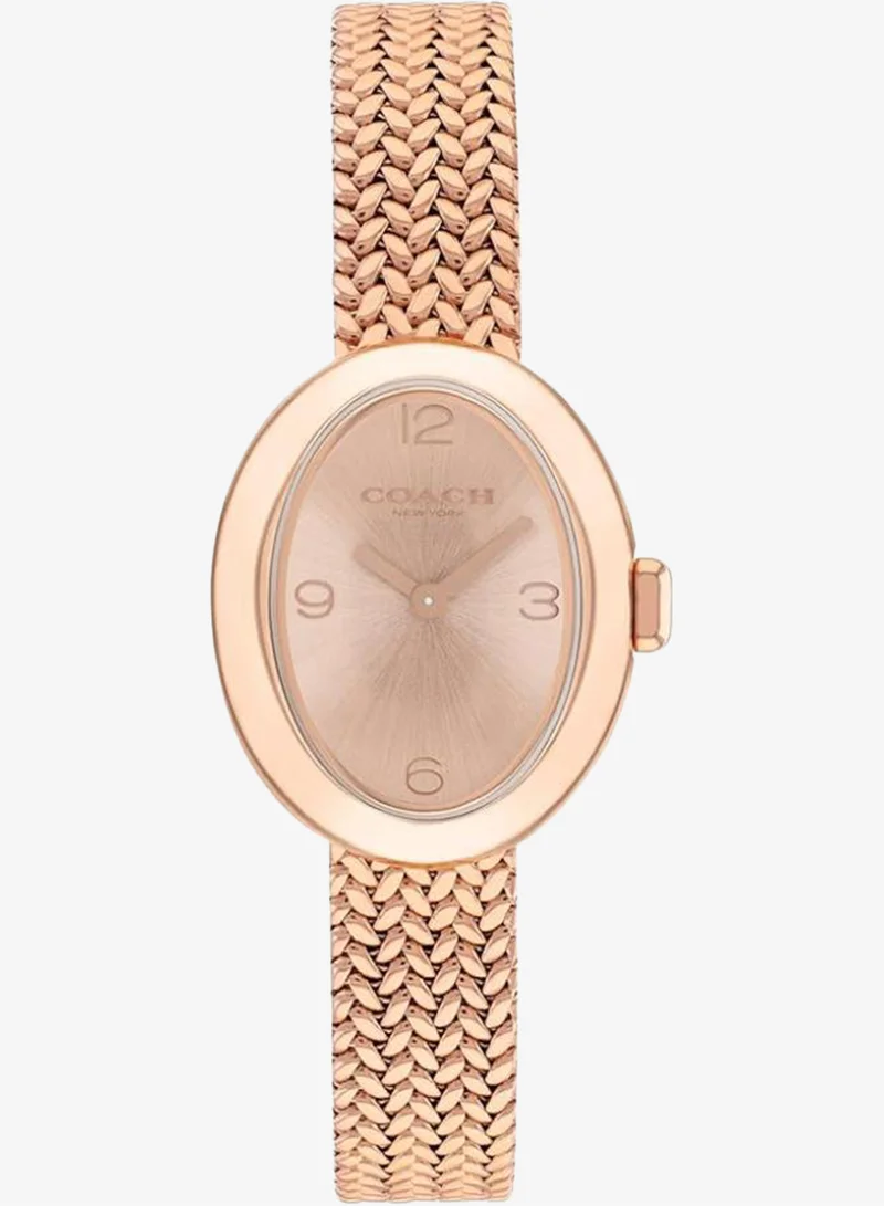 COACH Quartz Movement analog Watch Stainless Steel