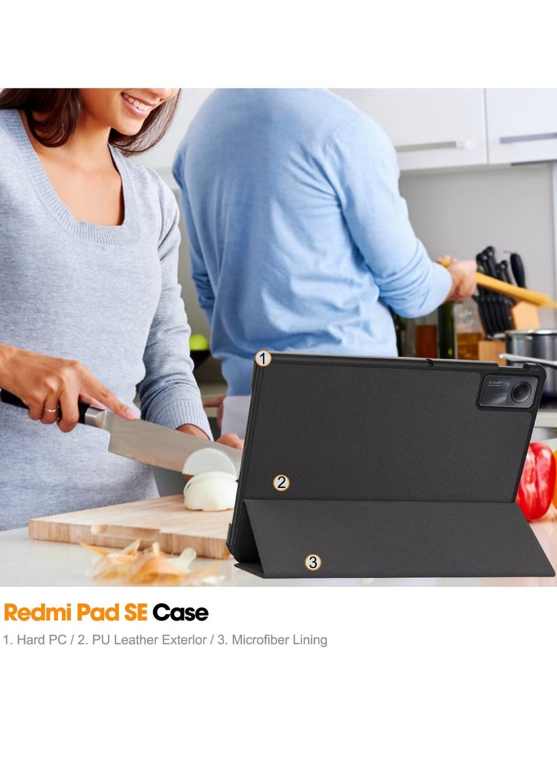 Protective Case Cover For Xiaomi Redmi Pad SE Black